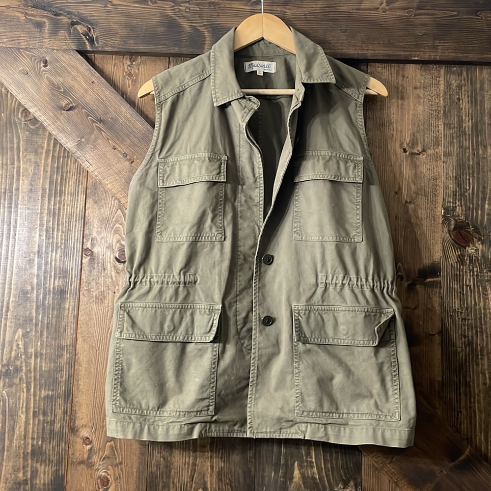 MADEWELL Cargo Military Vest - Picture 3 of 9